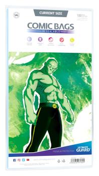 Ultimate Guard Comic Bags wiederverschließbar Current Size (100)